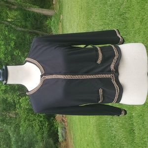 NWT Forever 21 Chain 3/4 Sleeve Cardigan Jacket